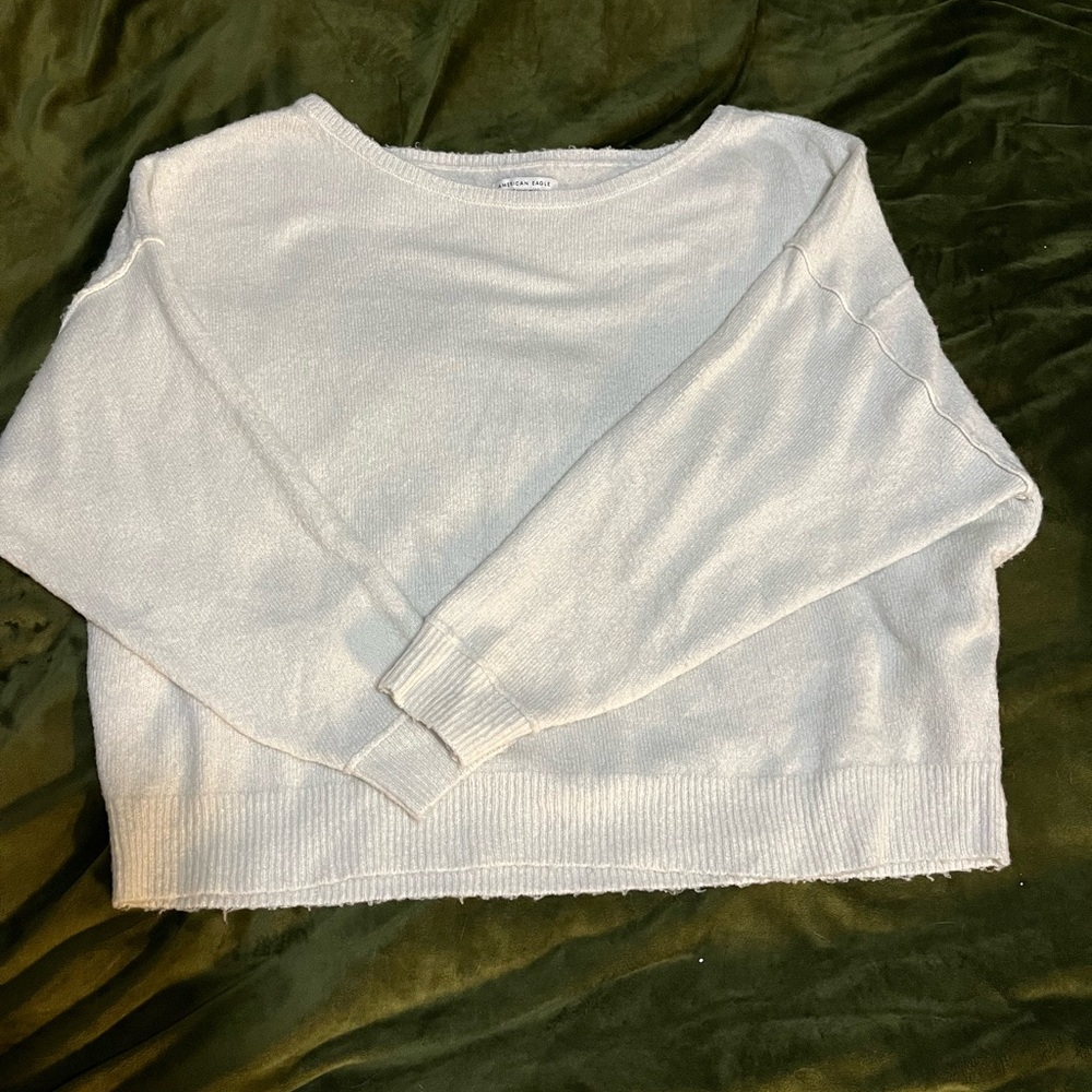 American Eagle loose off-shoulder sweater